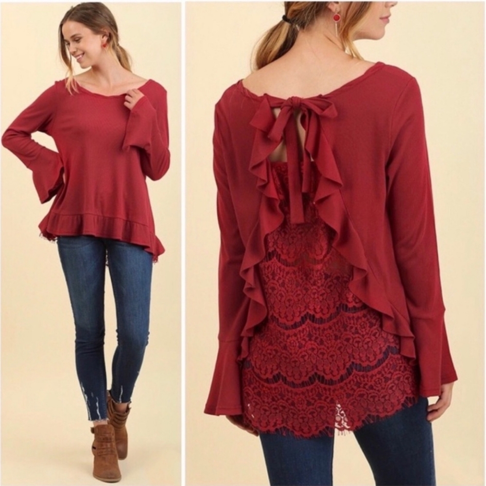NWT Umgee Boho Tunic Top Size S